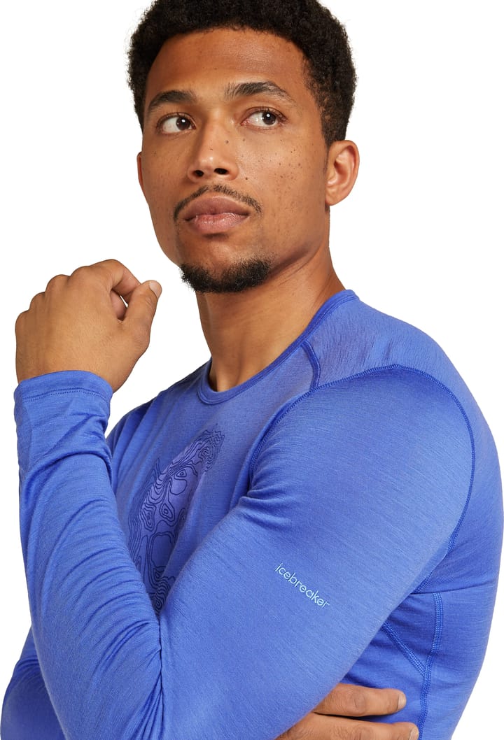 Icebreaker Men s 200 Oasis Long Sleeve Crewe Brilliant Buy Icebreaker Men s 200 Oasis Long Sleeve Crewe Brilliant here Outnorth